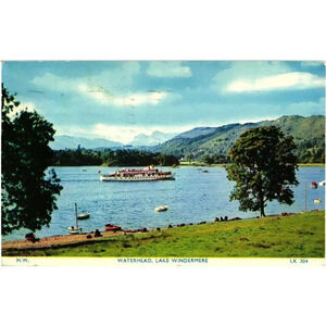 H.W. Waterhead, Lake Windermere LK 304 Postcard